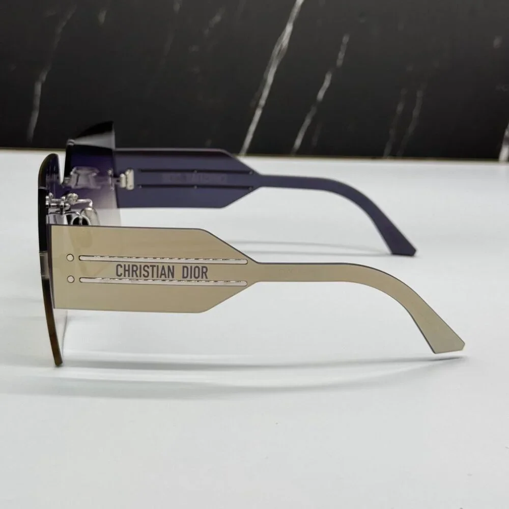 NEW DIORCLUB M5U F0A5 DIOR GREY WOMEN DIOR SUNGLASSES - Picture 8 of 13